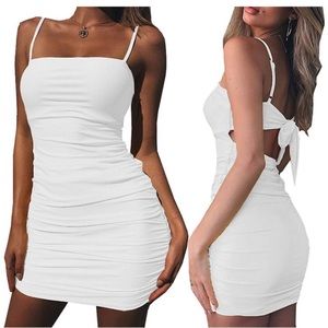 TigerMist White Bodycon Dress